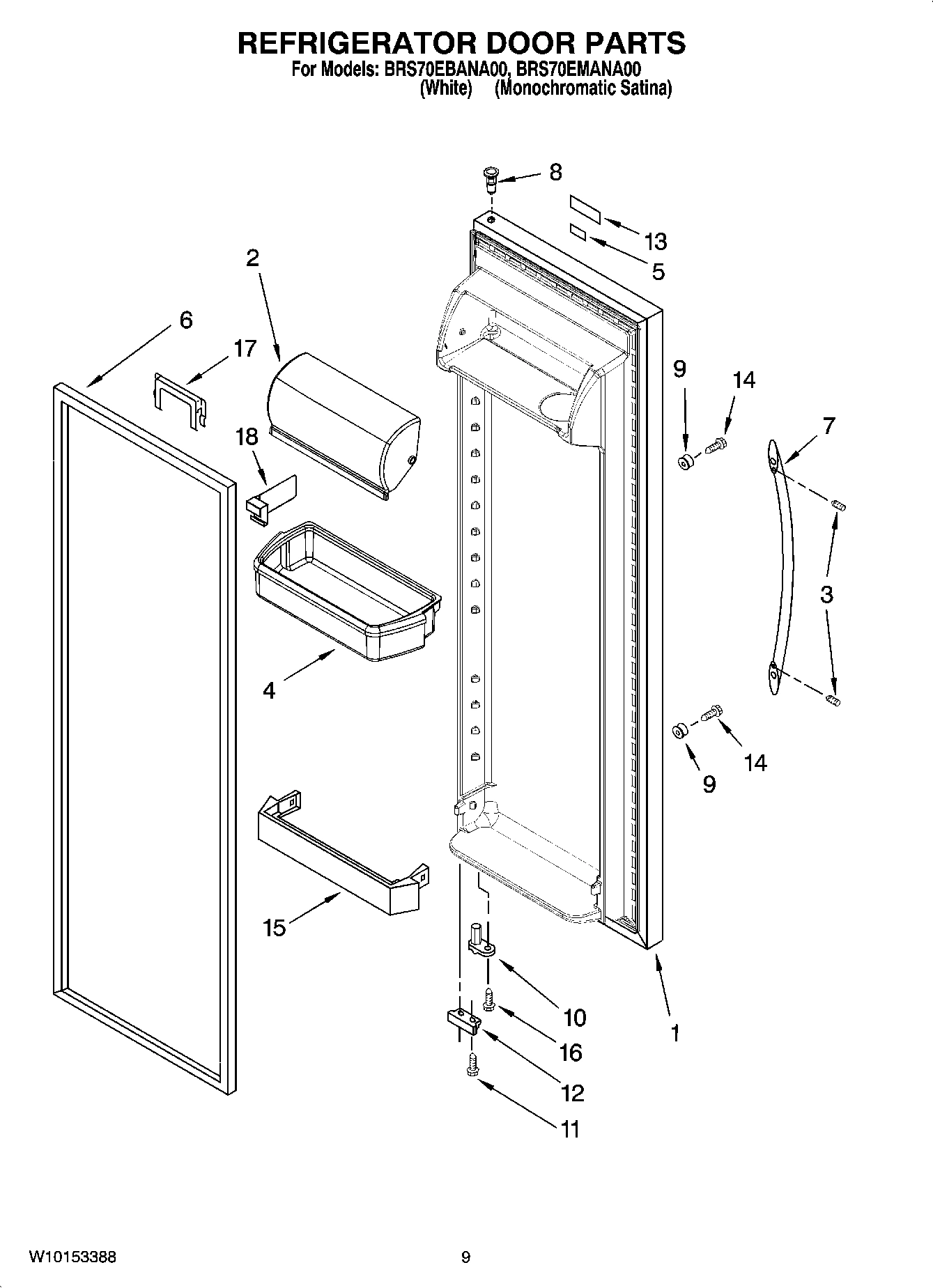 06 - REFRIGERATOR DOOR PARTS