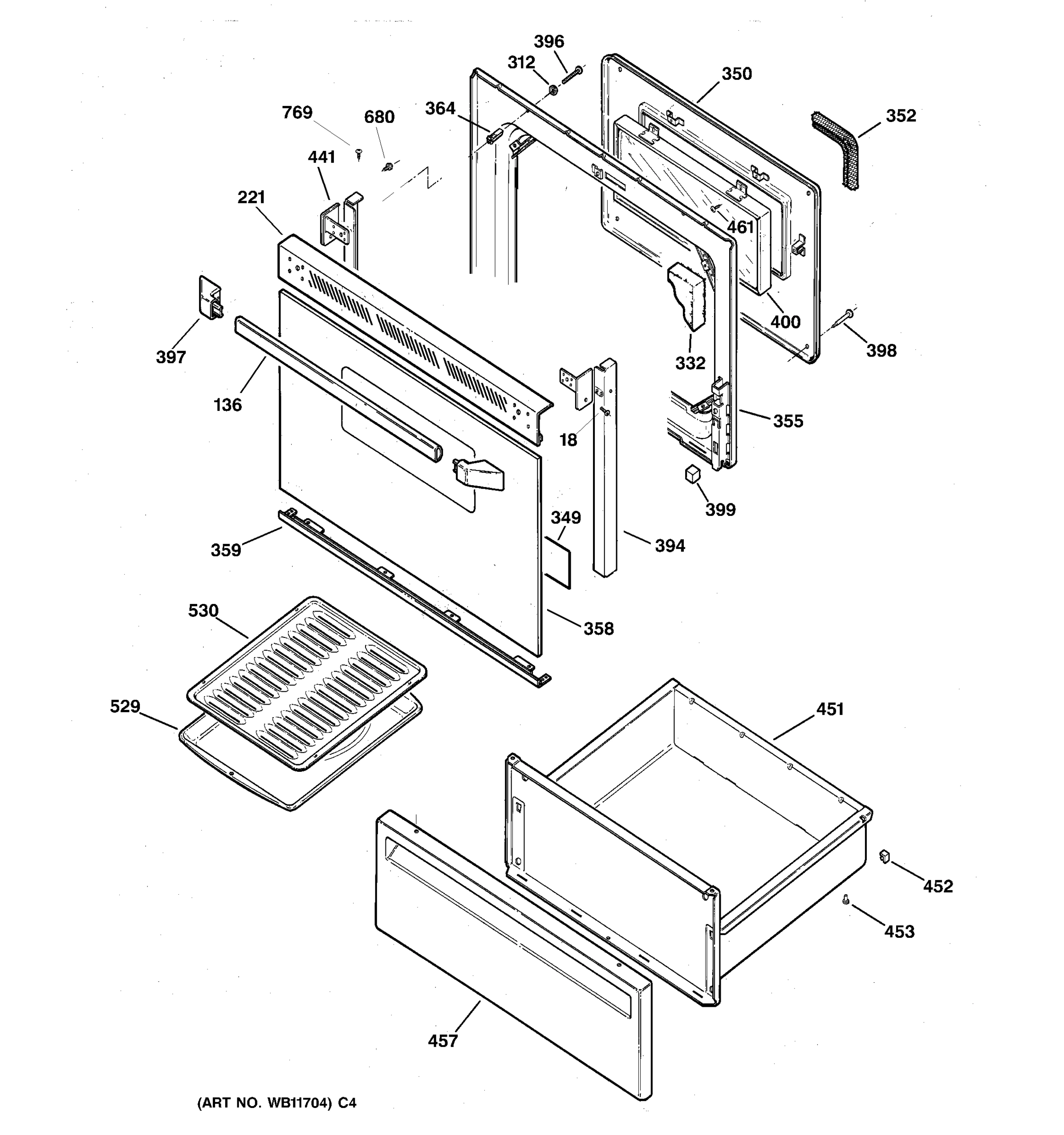 DOOR & DRAWER PARTS
