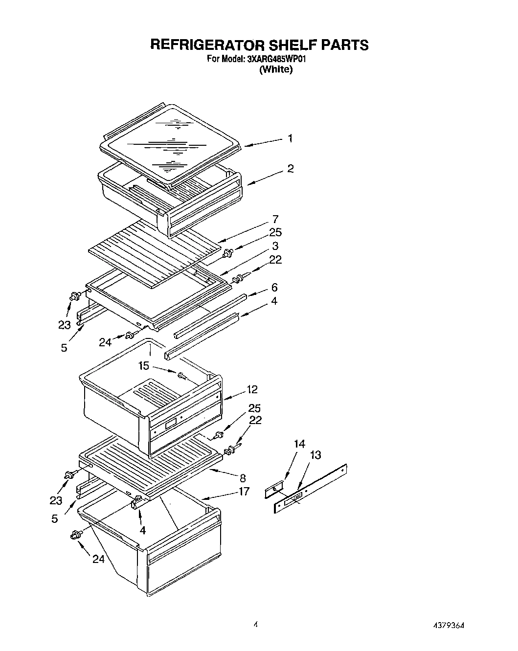 03 - REFRIGERATOR SHELF