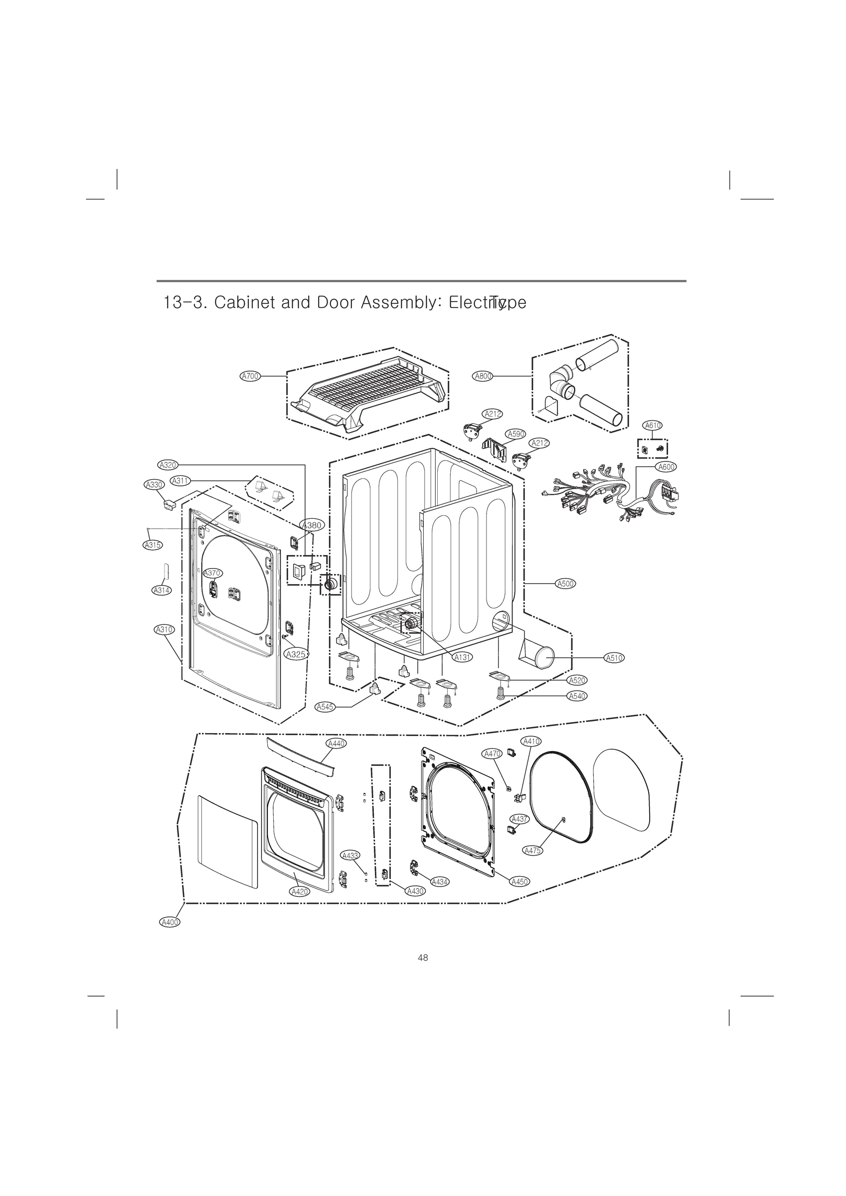 CABINET AND DOOR ASSEMBLY