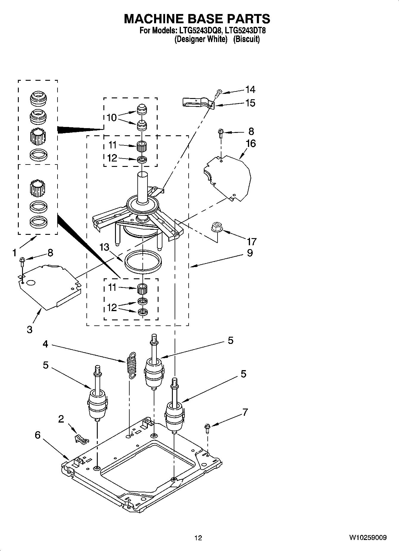09 - MACHINE BASE PARTS