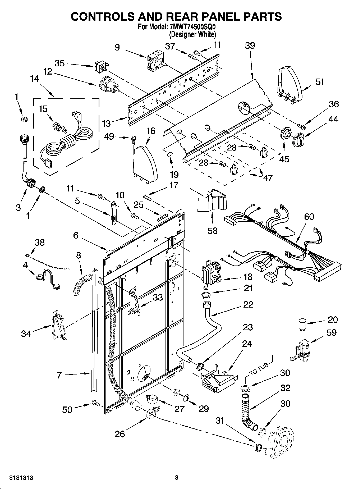 02 - CONTROLS AND REAR PANEL PARTS