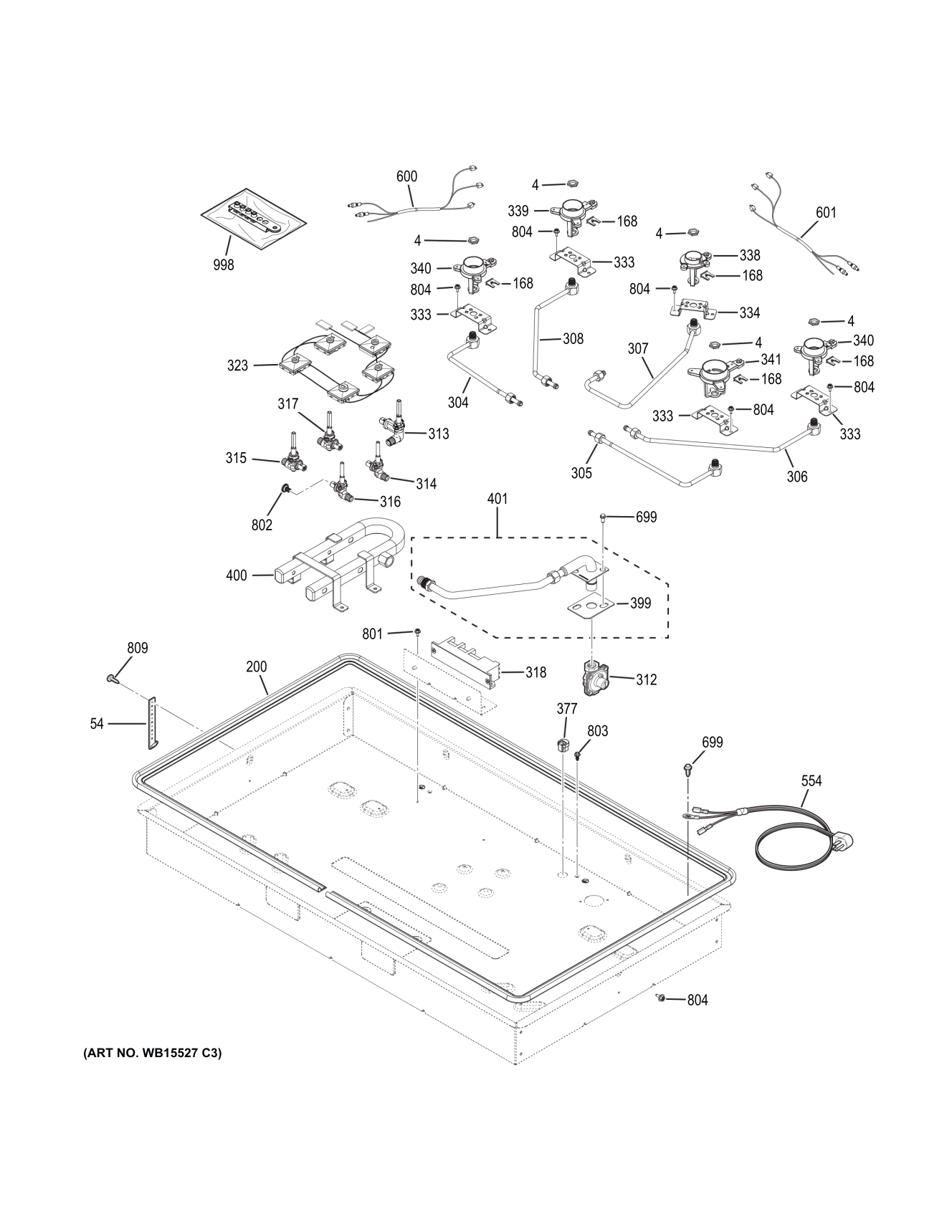 GAS & BURNER PARTS
