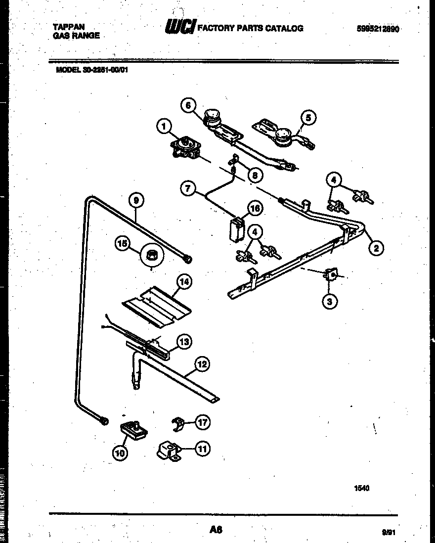 06 - BURNER, MANIFOLD AND GAS CONTROL
