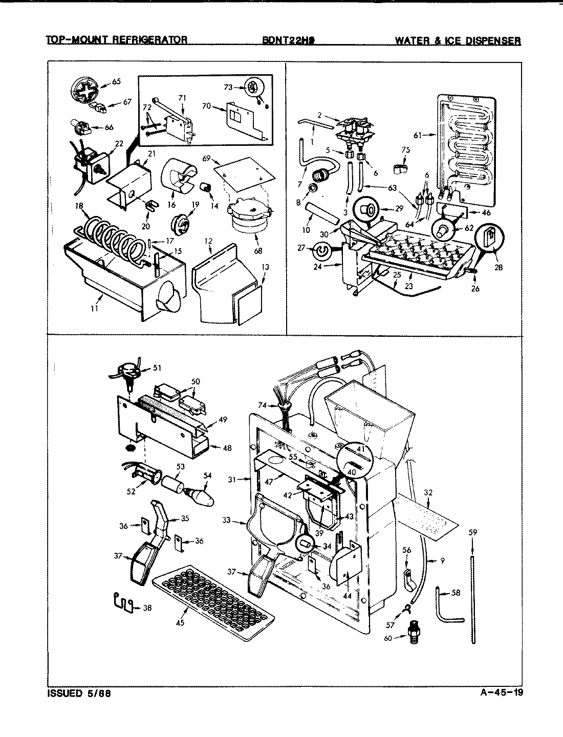03 - WATER & ICE DISPENSER