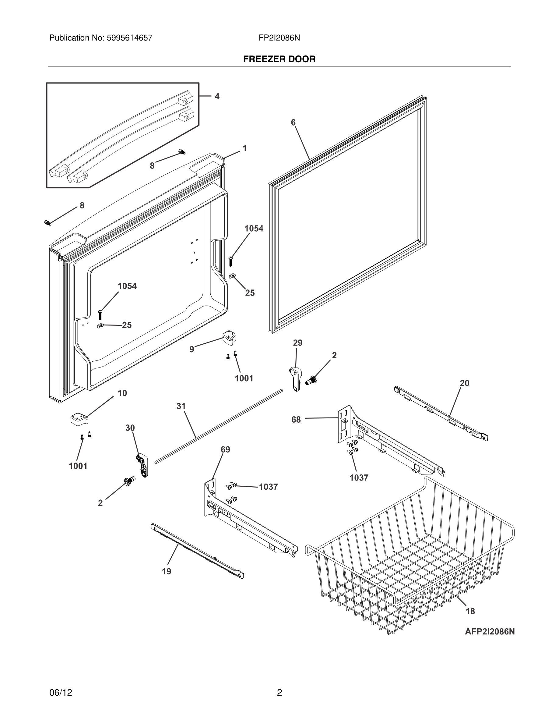 03 - FREEZER DOOR