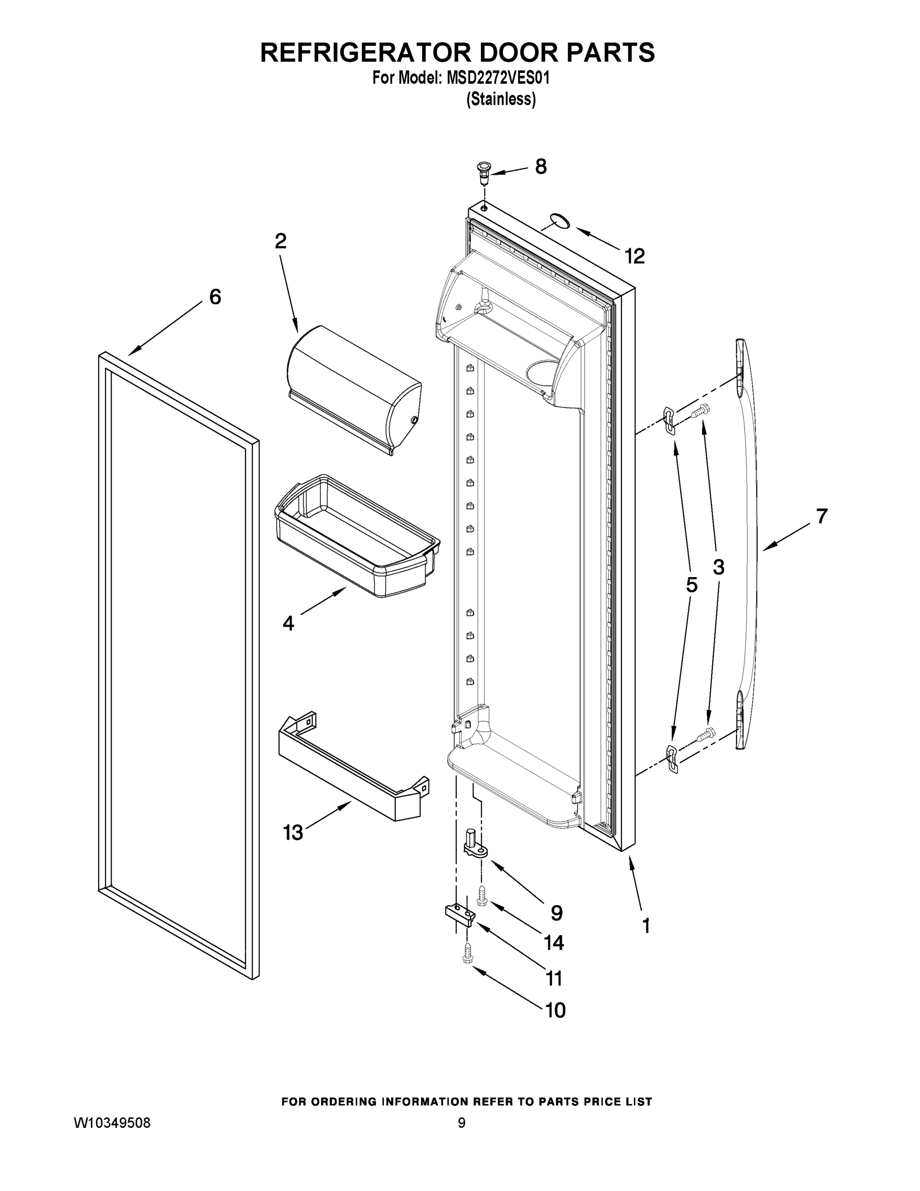 06 - REFRIGERATOR DOOR PARTS