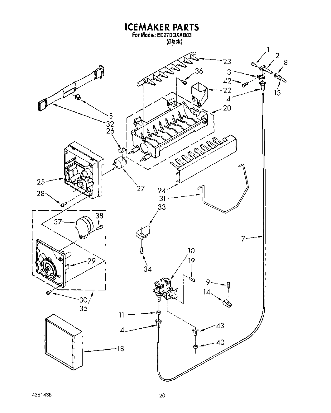 12 - ICEMAKER, LIT/OPTIONAL