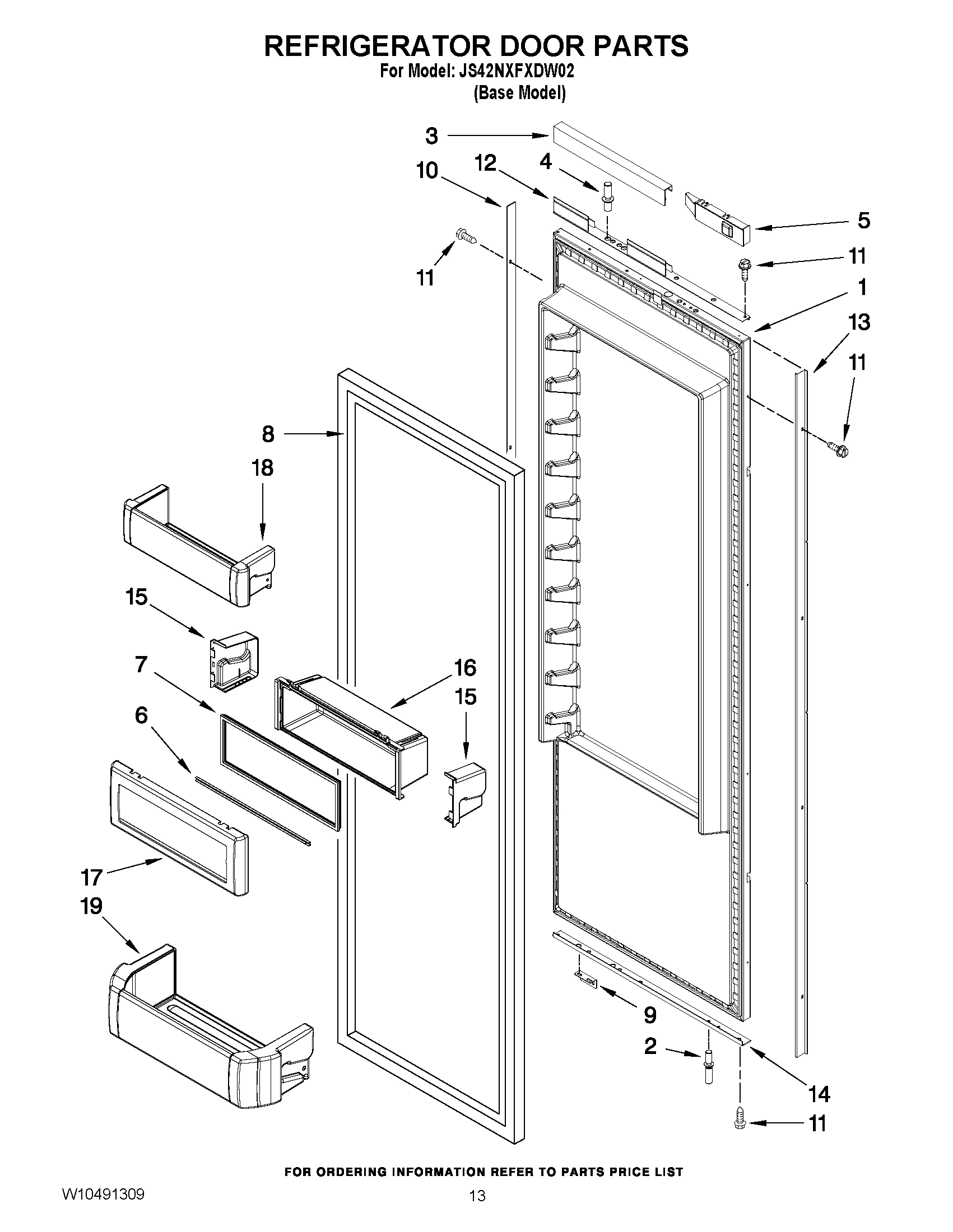 09 - REFRIGERATOR DOOR PARTS