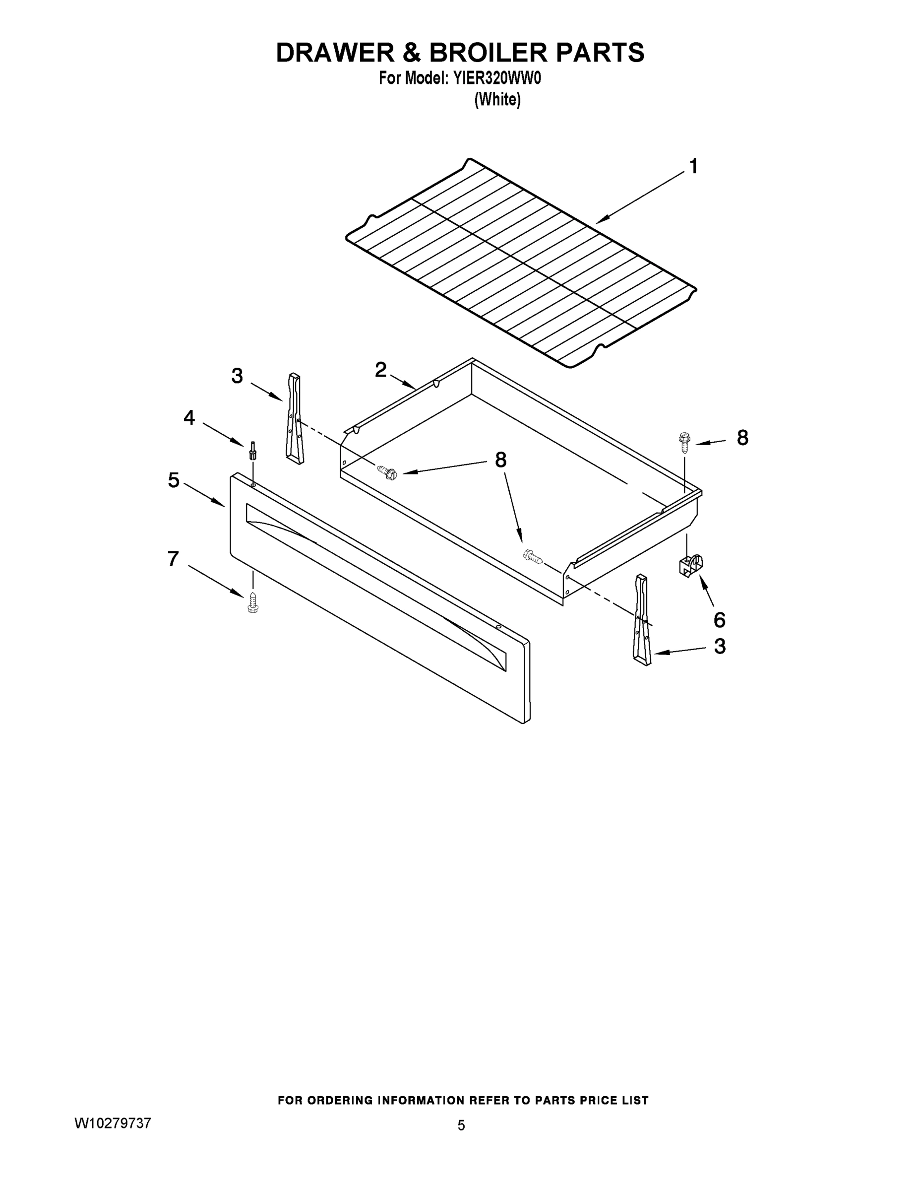 04 - DRAWER & BROILER PARTS