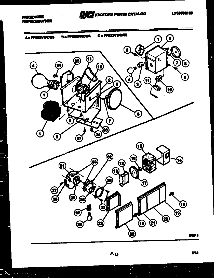 06 - REFRIGERATOR CONTROL ASSEMBLY, DAMP
