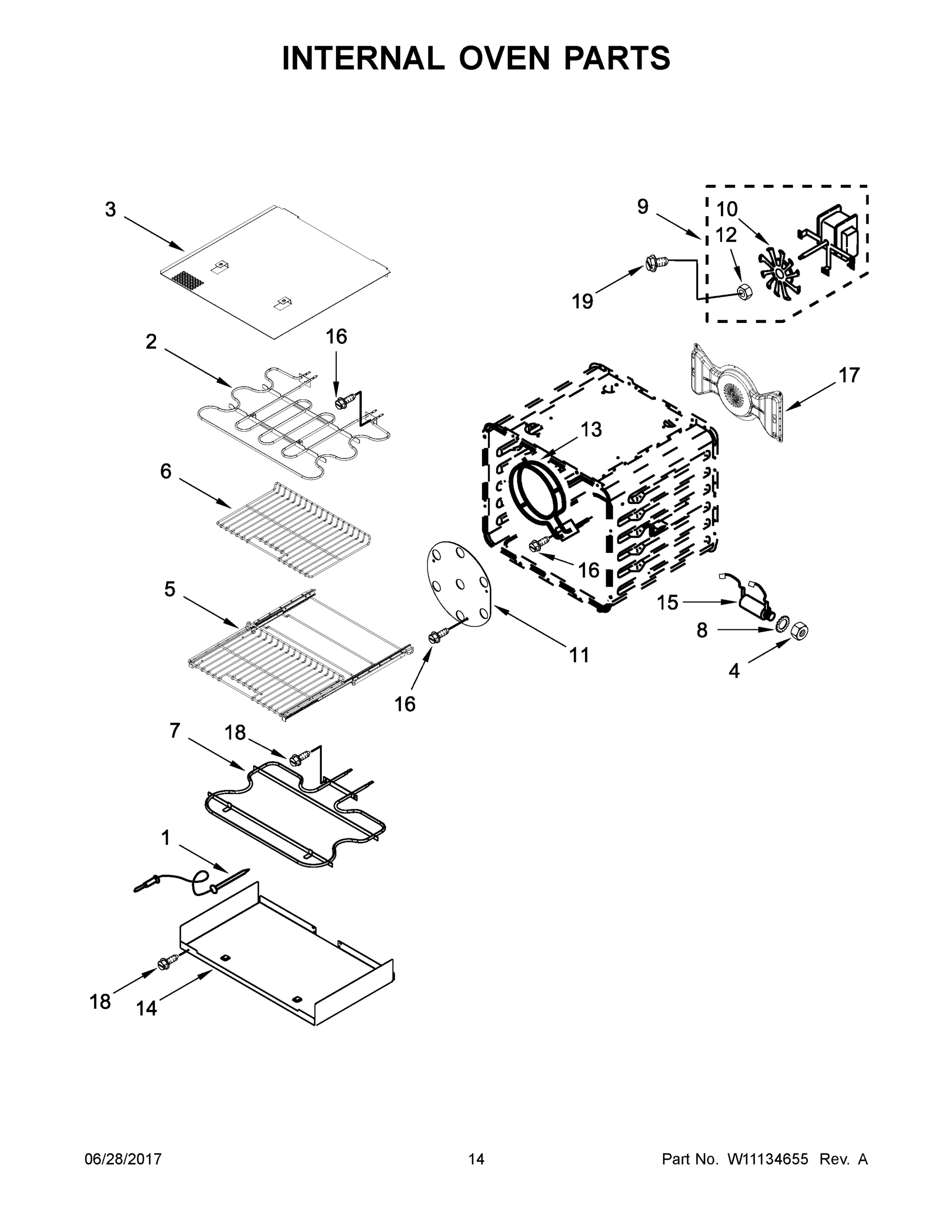 08 - INTERNAL OVEN PARTS