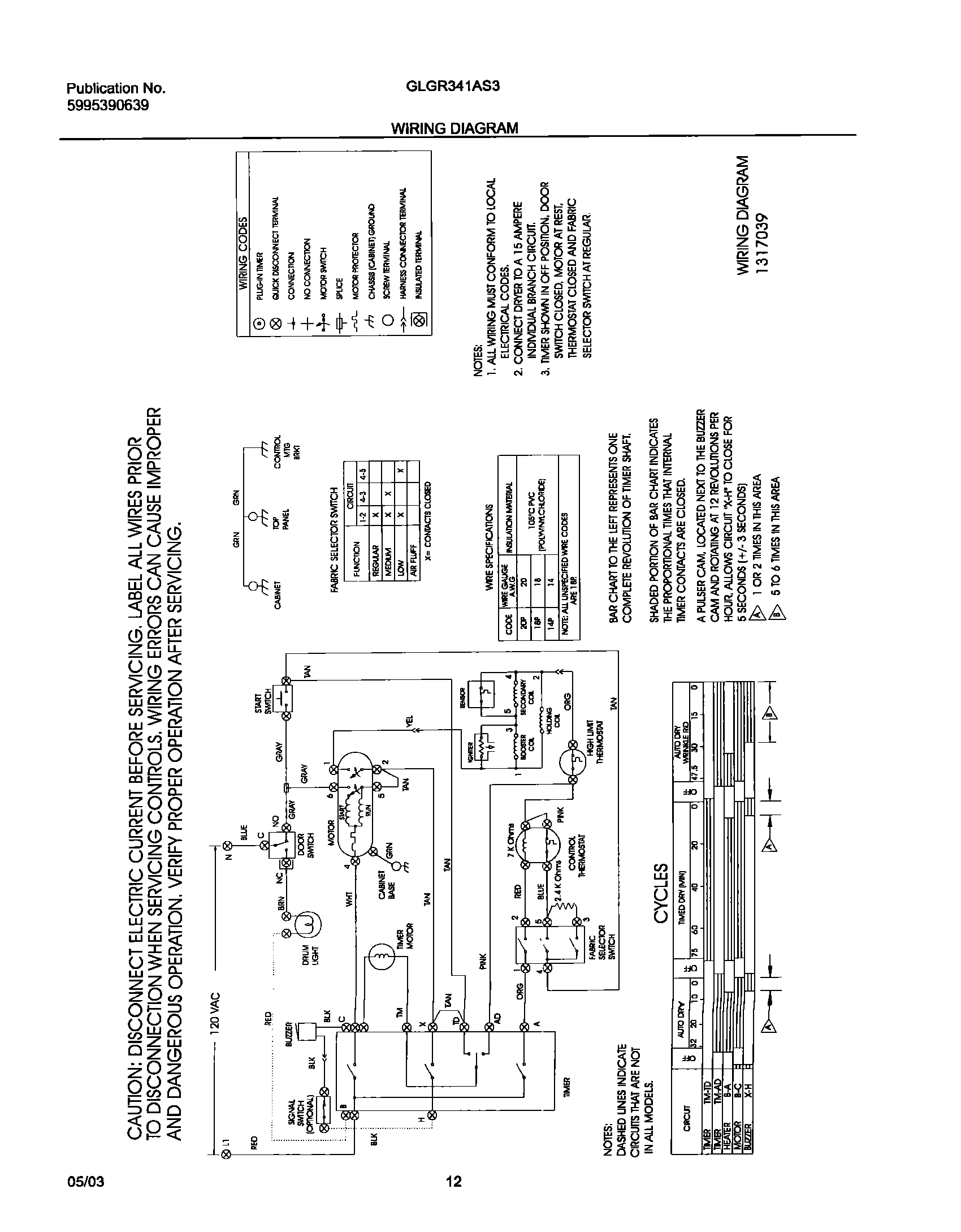 12 - WIRING DIAGRAM