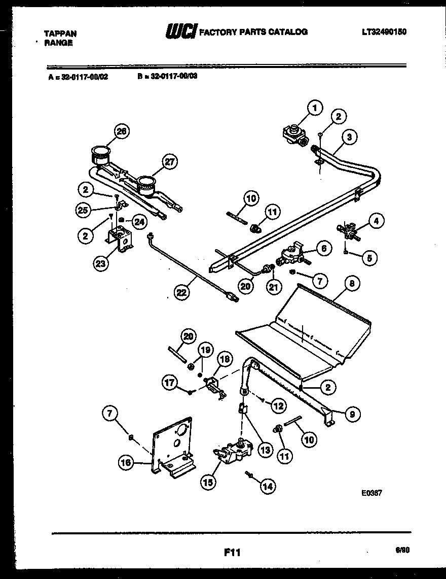 06 - BURNER, MANIFOLD AND GAS CONTROL
