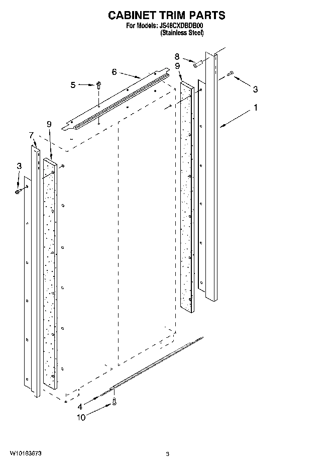 02 - CABINET TRIM PARTS