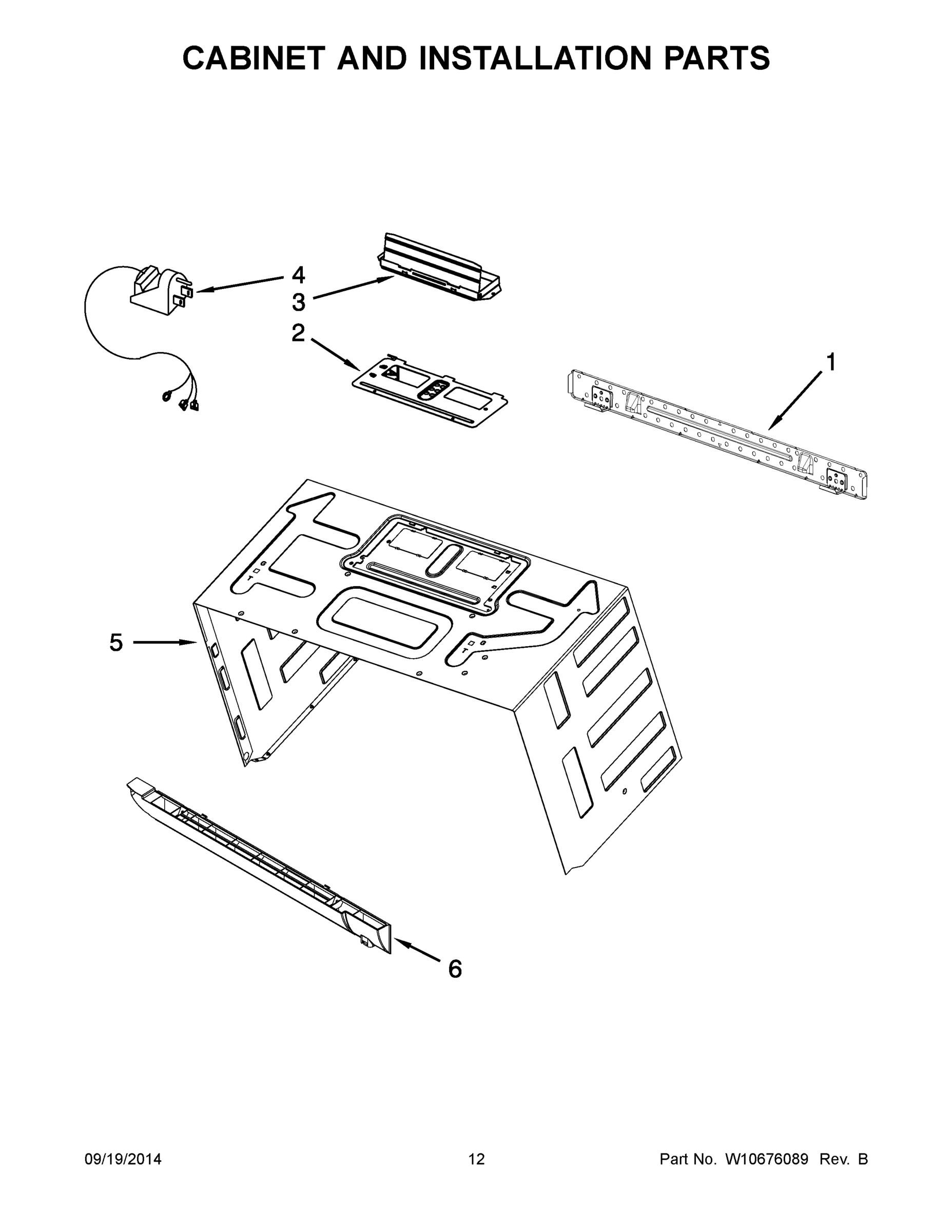 07 - CABINET AND INSTALLATION PARTS