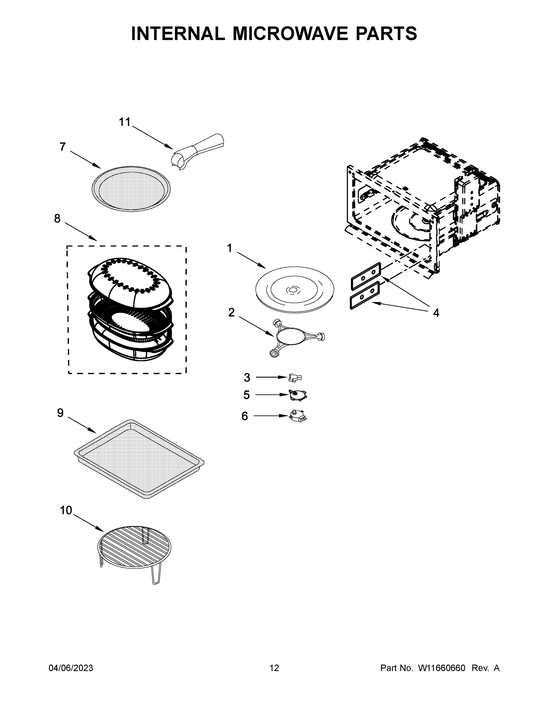 07 - INTERNAL MICROWAVE PARTS