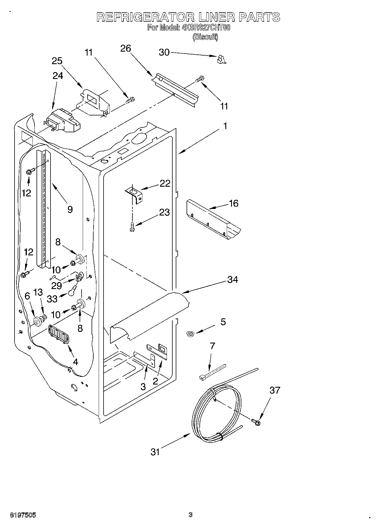 02 - REFRIGERATOR LINER