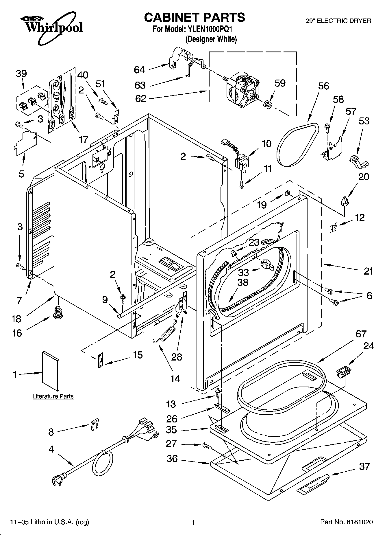 01 - CABINET PARTS