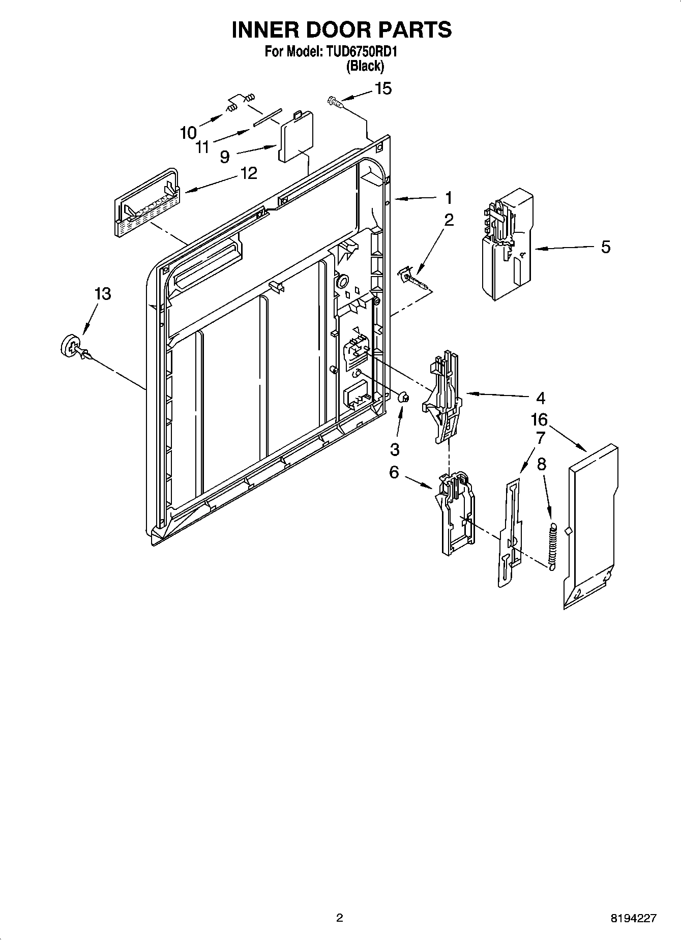 02 - INNER DOOR PARTS