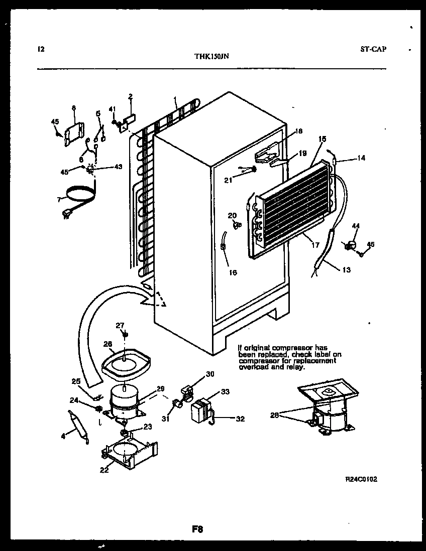 07 - SYSTEM AND AUTOMATIC DEFROST PARTS