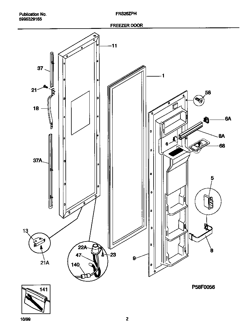 02 - FREEZER DOOR