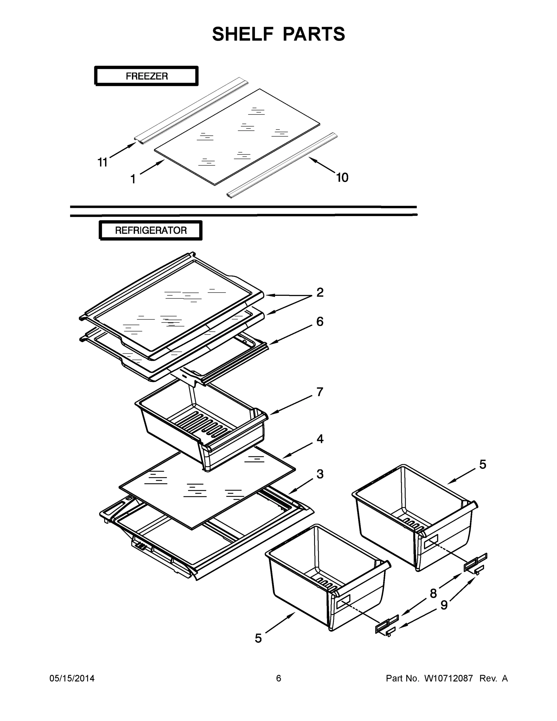 04 - SHELF PARTS