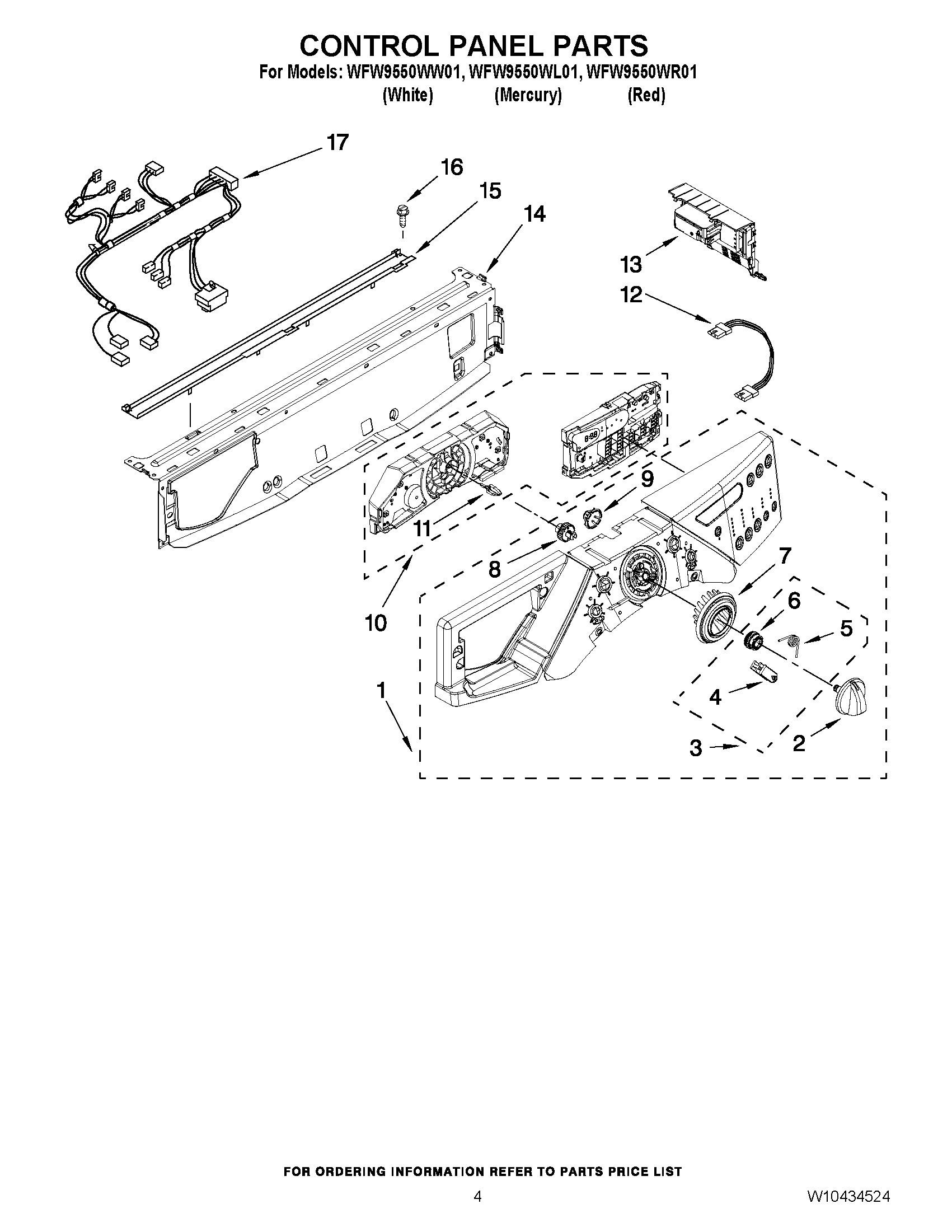03 - CONTROL PANEL PARTS