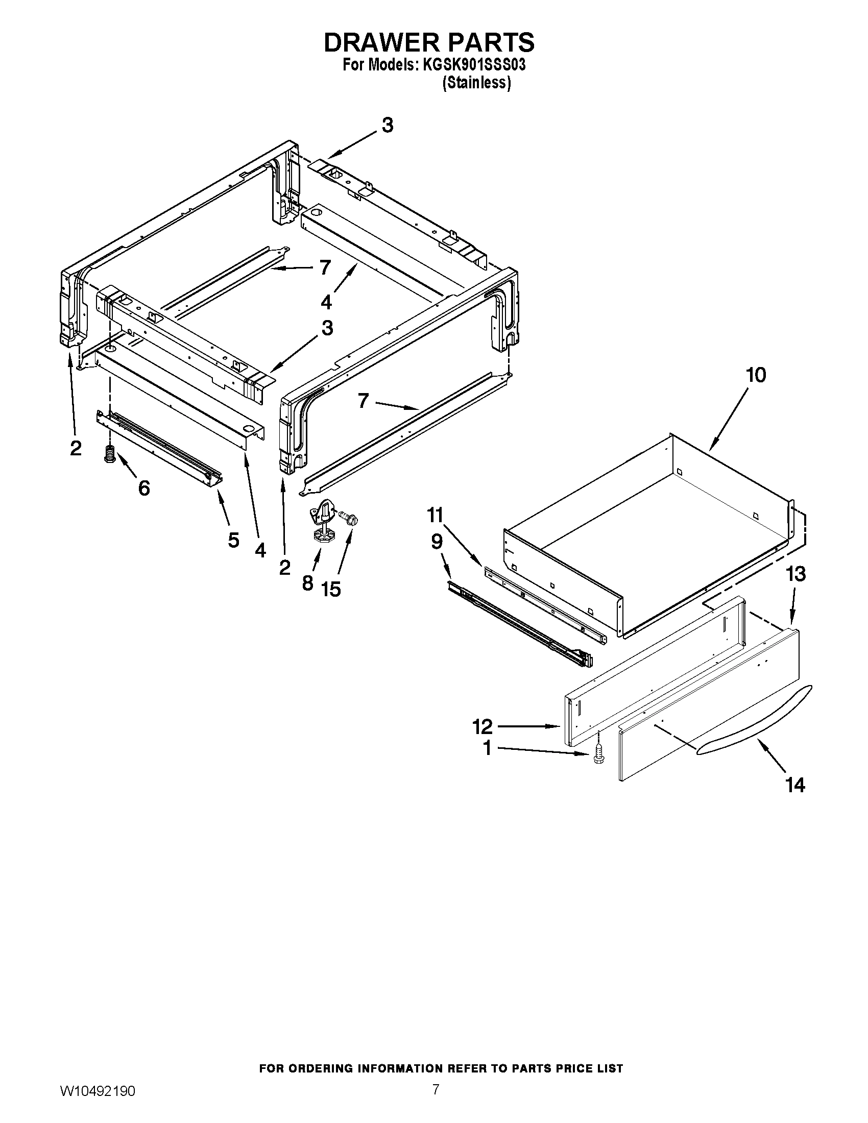 04 - DRAWER PARTS