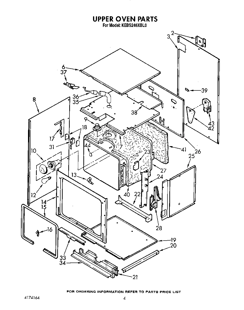 03 - UPPER OVEN, OPTIONAL
