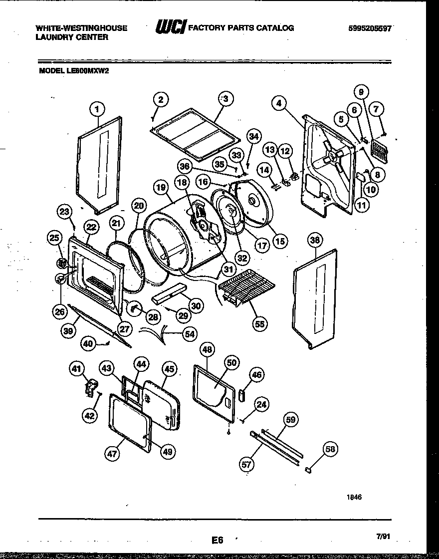 02 - CABINET AND COMPONENT PARTS