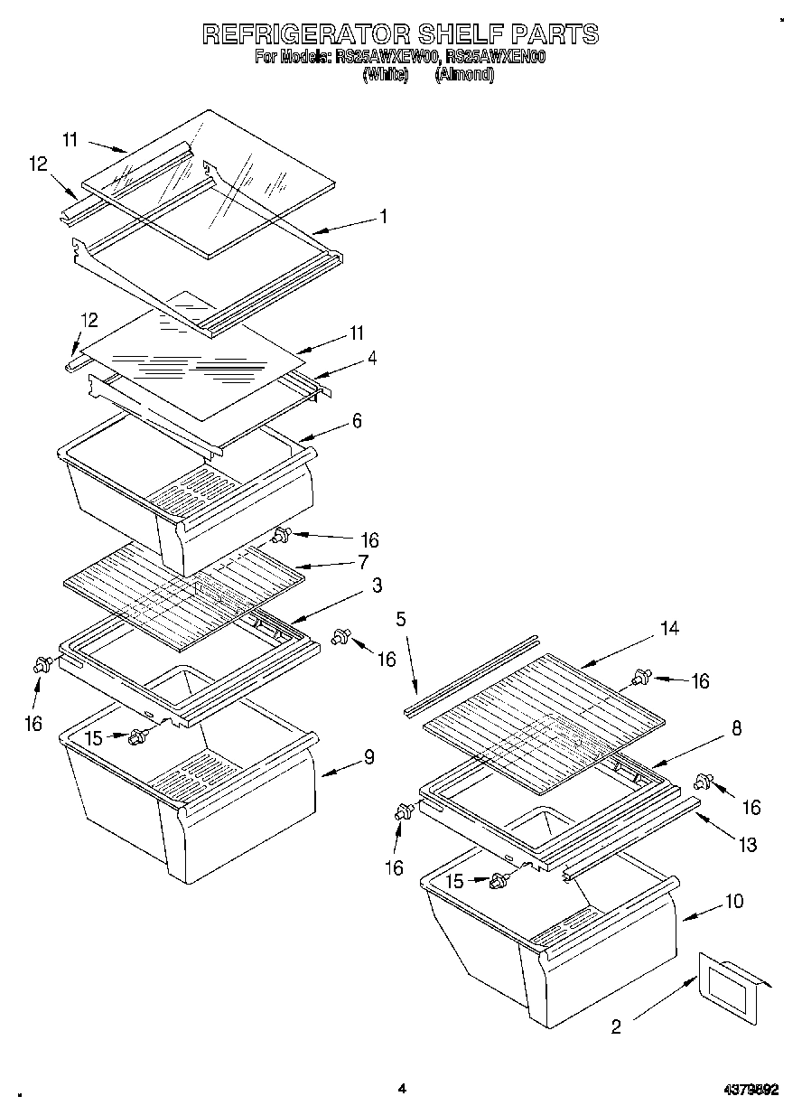 03 - REFRIGERATOR SHELF
