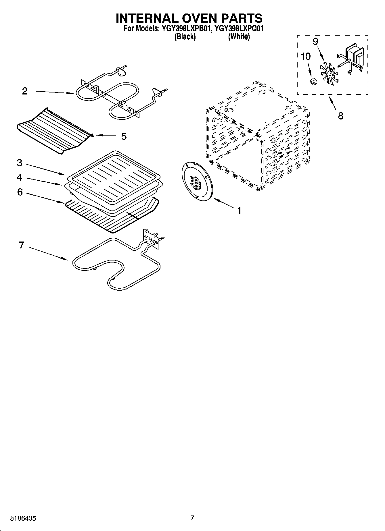 05 - INTERNAL OVEN PARTS