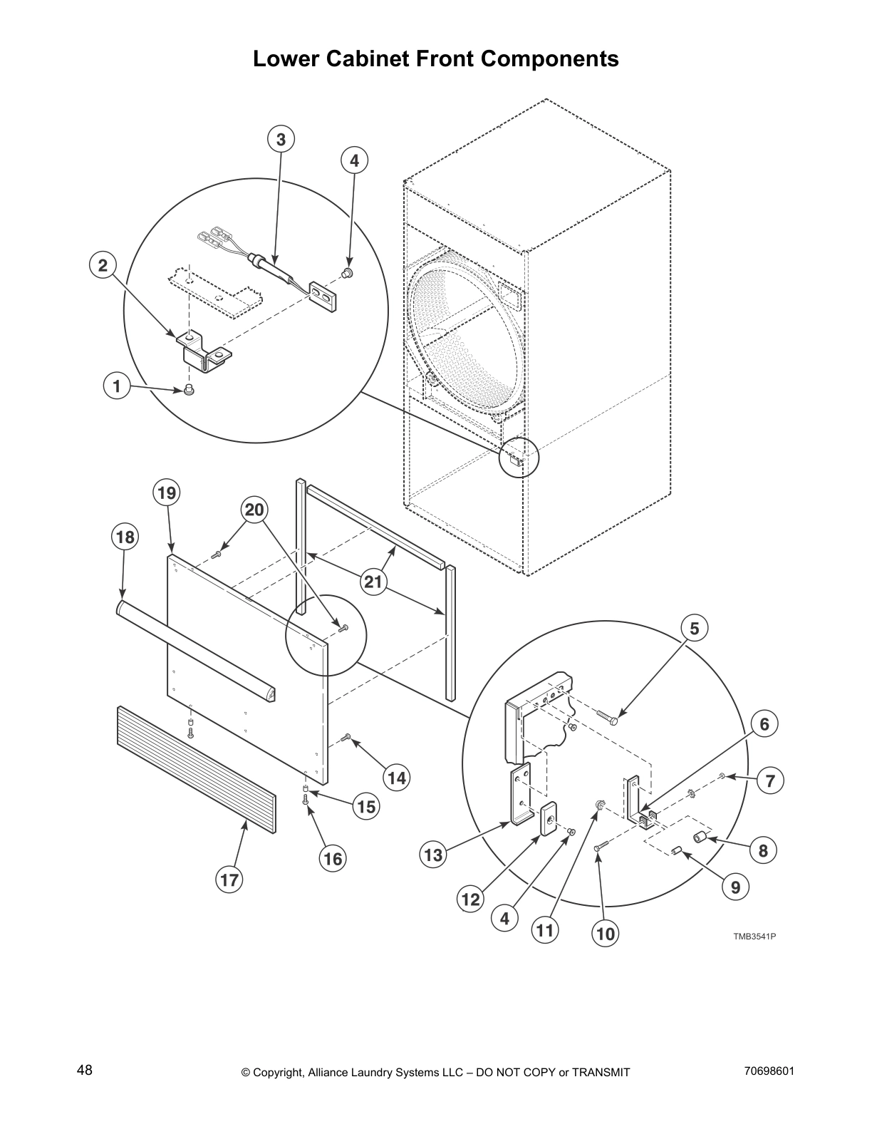 Lower Cabinet Front Components