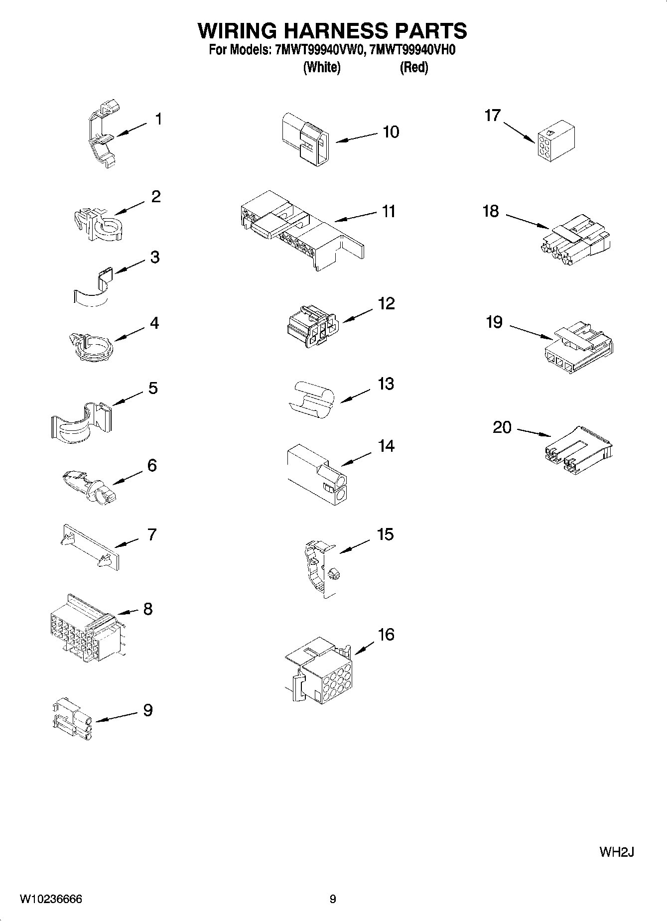 06 - WIRING HARNESS PARTS