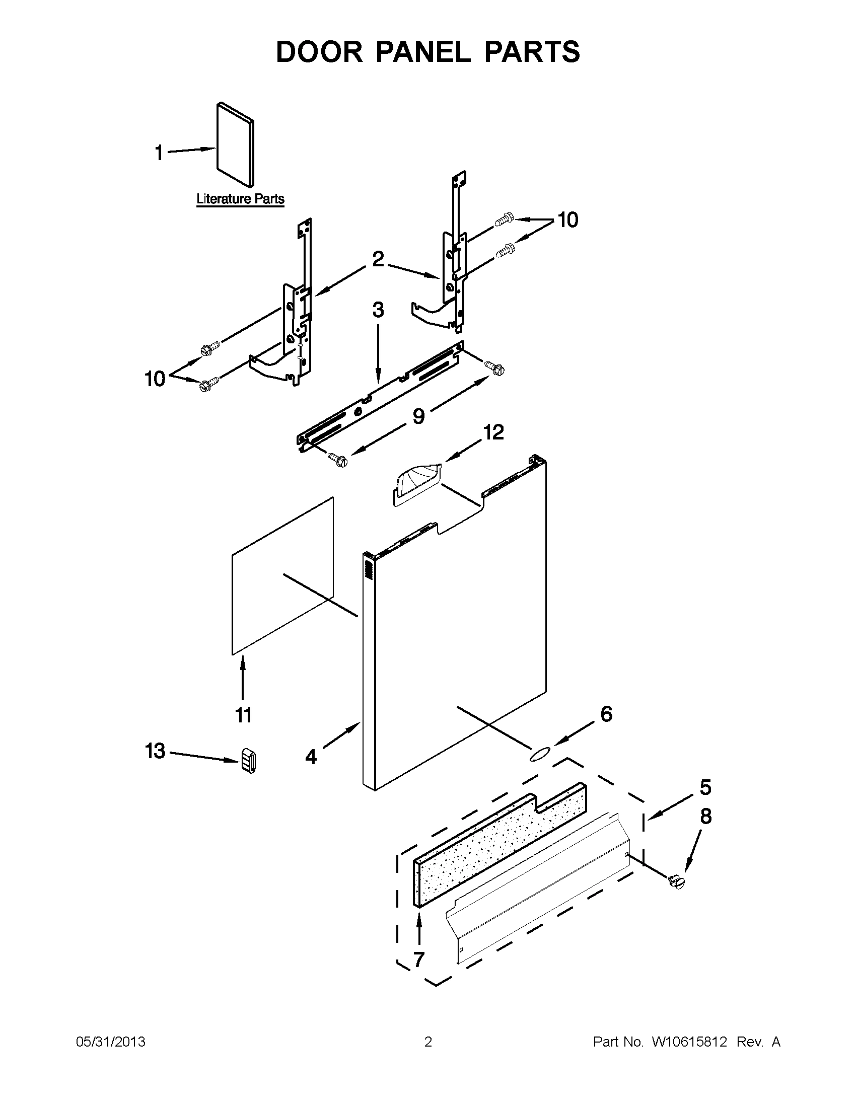 01 - DOOR PANEL PARTS