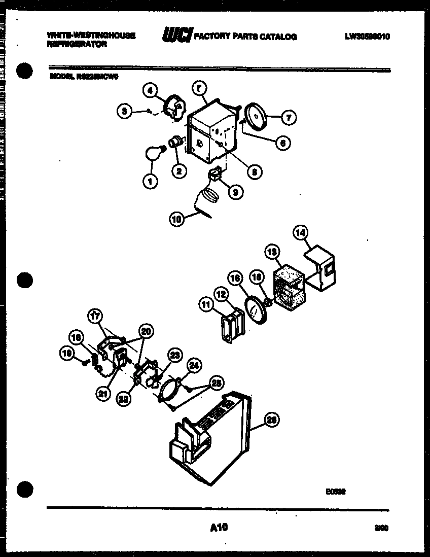06 - REFRIGERATOR CONTROL ASSEMBLY, DAMP