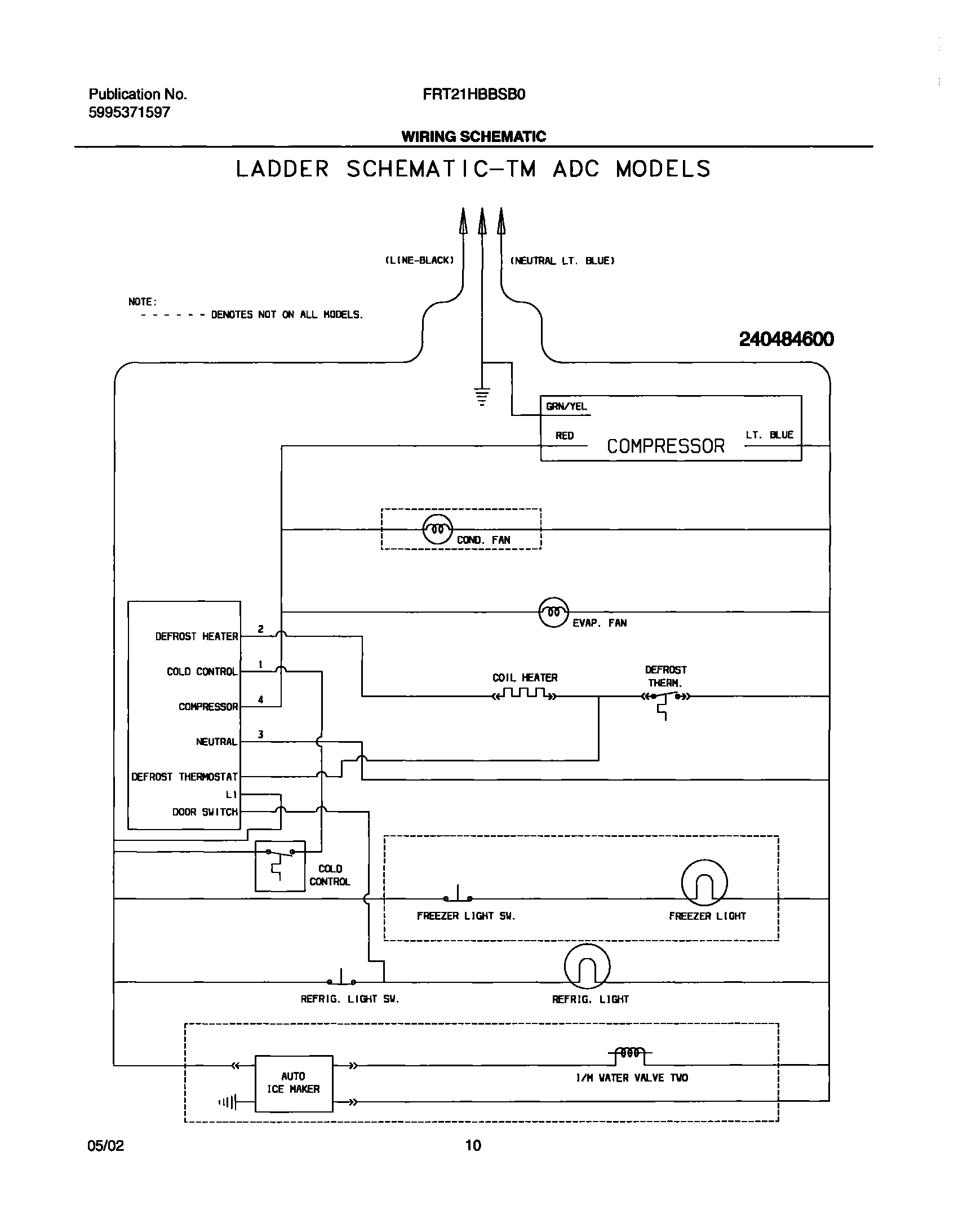 10 - WIRING SCHEMATIC