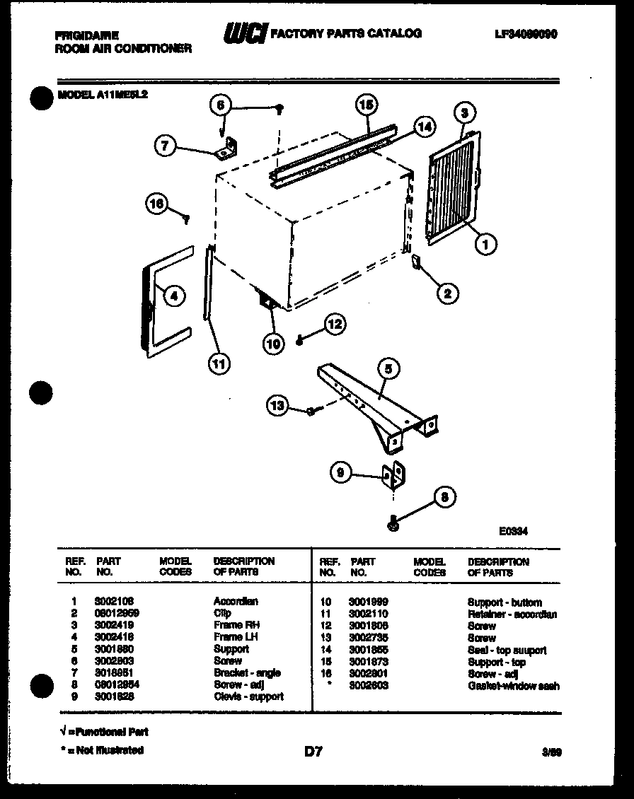 06 - WINDOW MOUNTING PARTS