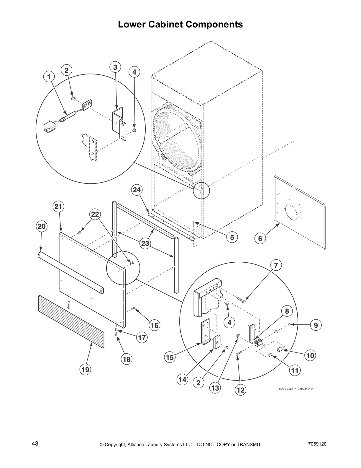 Lower Cabinet Components