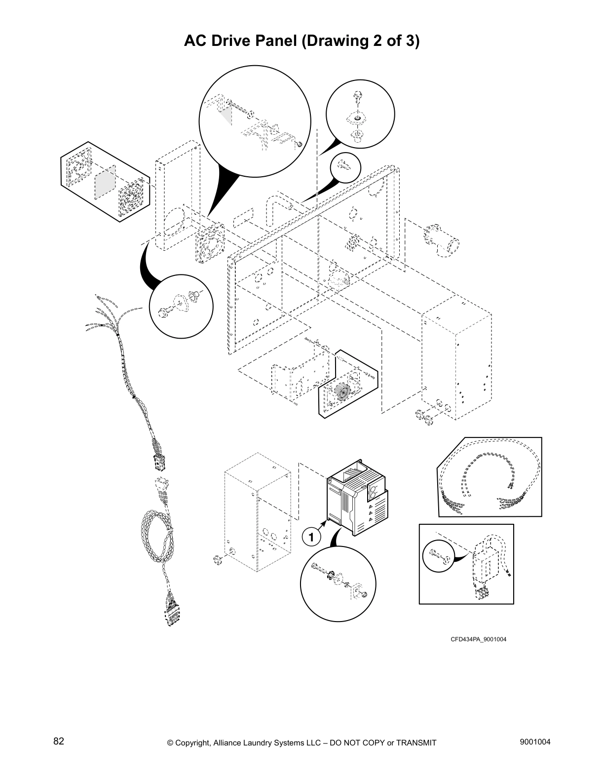 AC Drive Panel (Drawing 2 of 3)