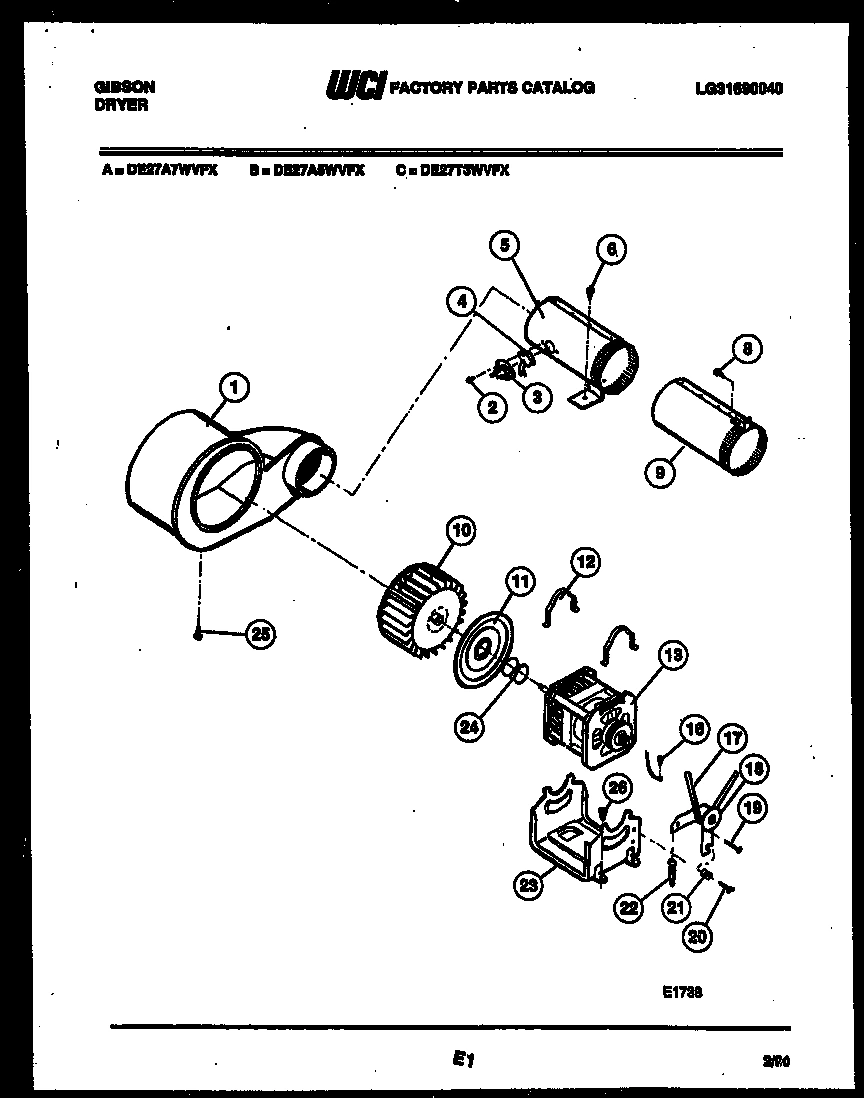 05 - MOTOR AND BLOWER PARTS