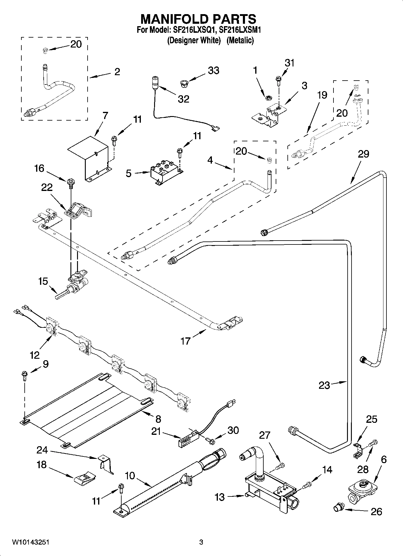 03 - MANIFOLD PARTS