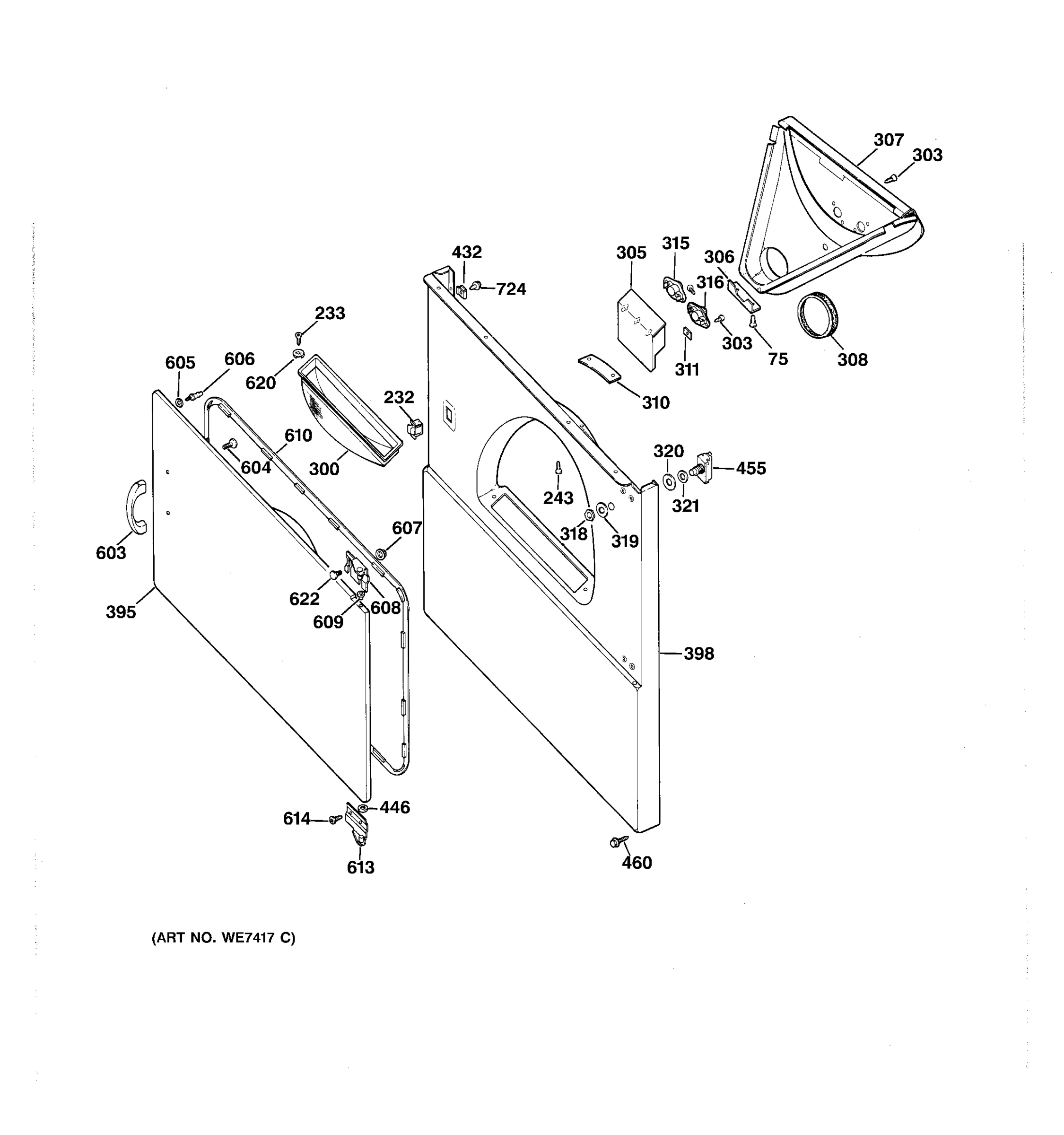 CABINET FRONT ASSEMBLY