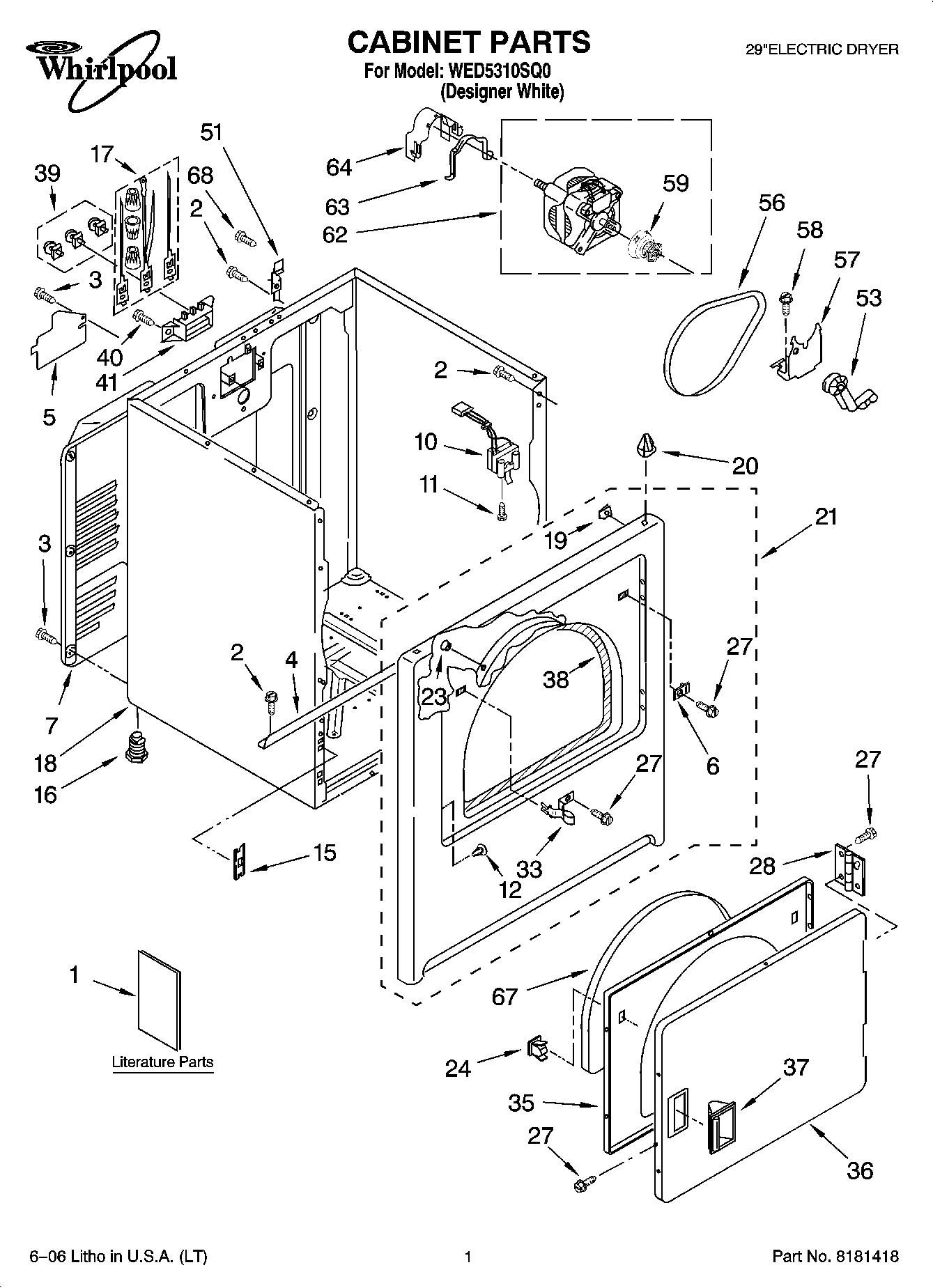 01 - CABINET PARTS