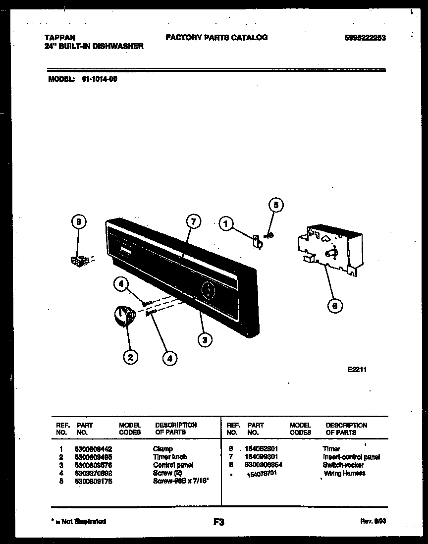02 - CONSOLE AND CONTROL PARTS