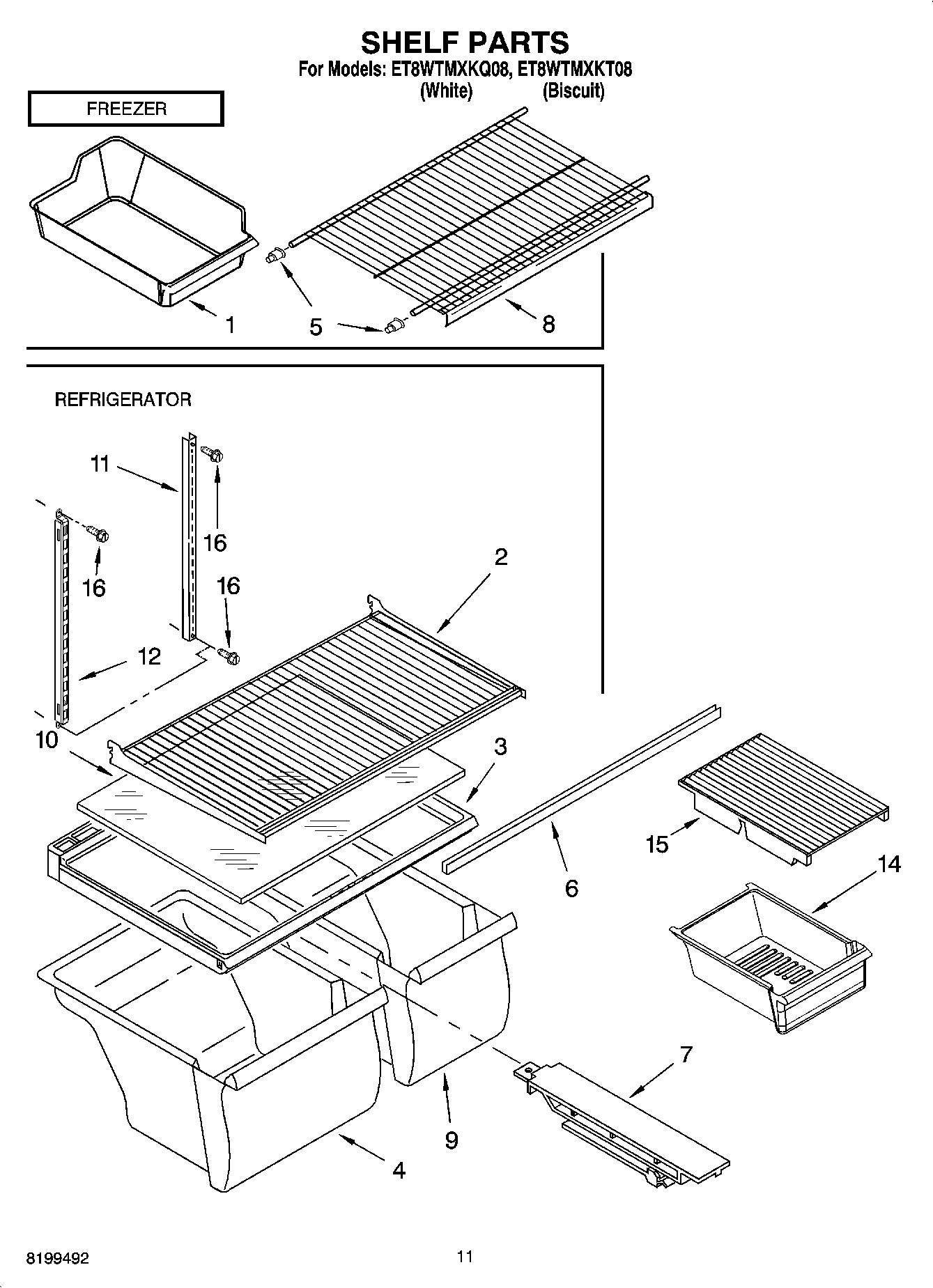 06 - SHELF PARTS, OPTIONAL PARTS