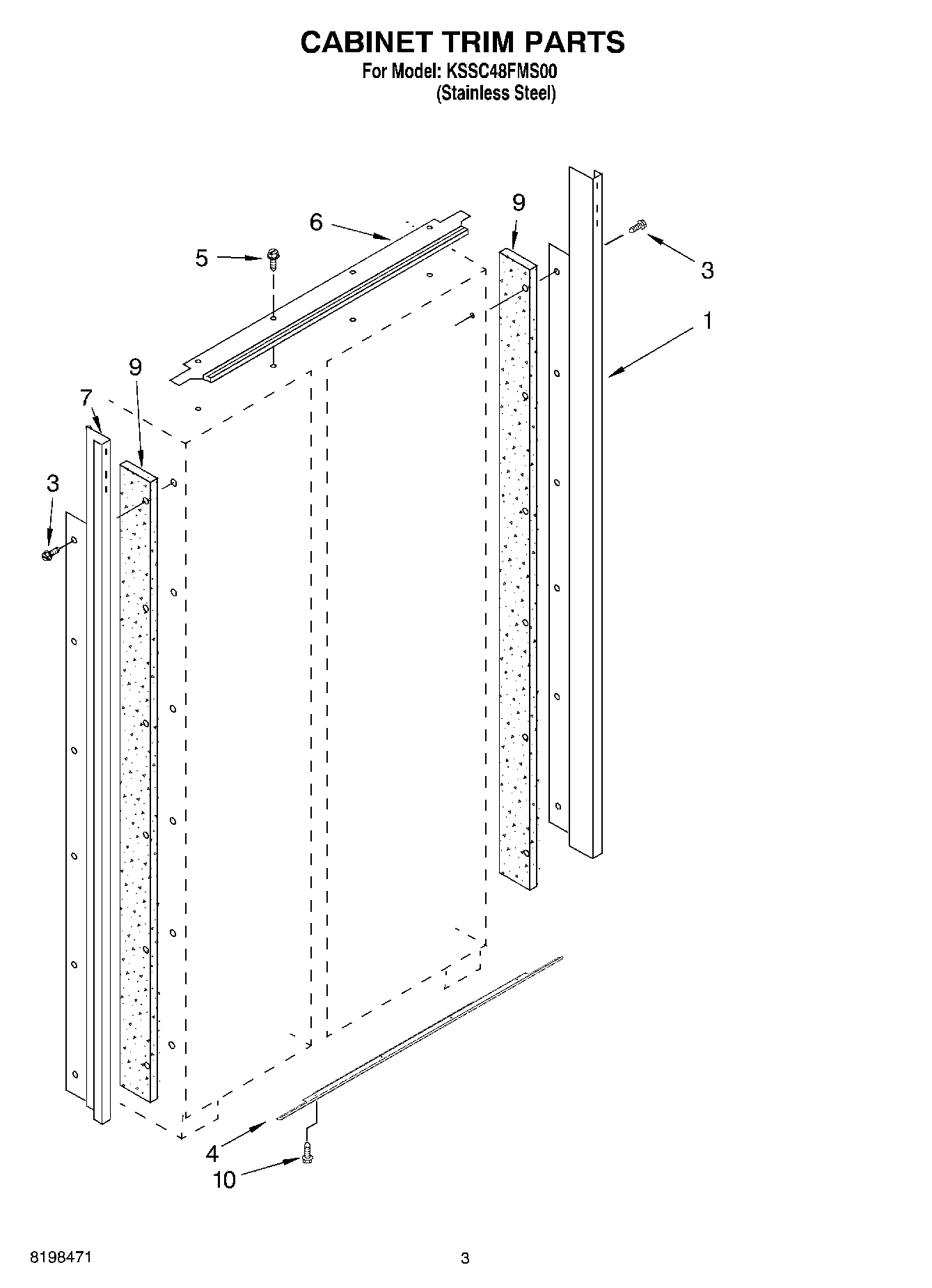 02 - CABINET TRIM PARTS