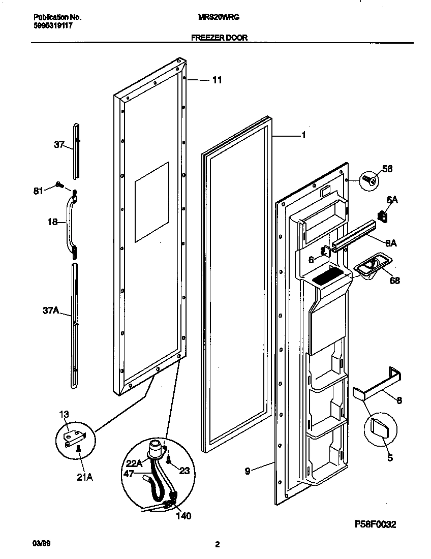 02 - FREEZER DOOR