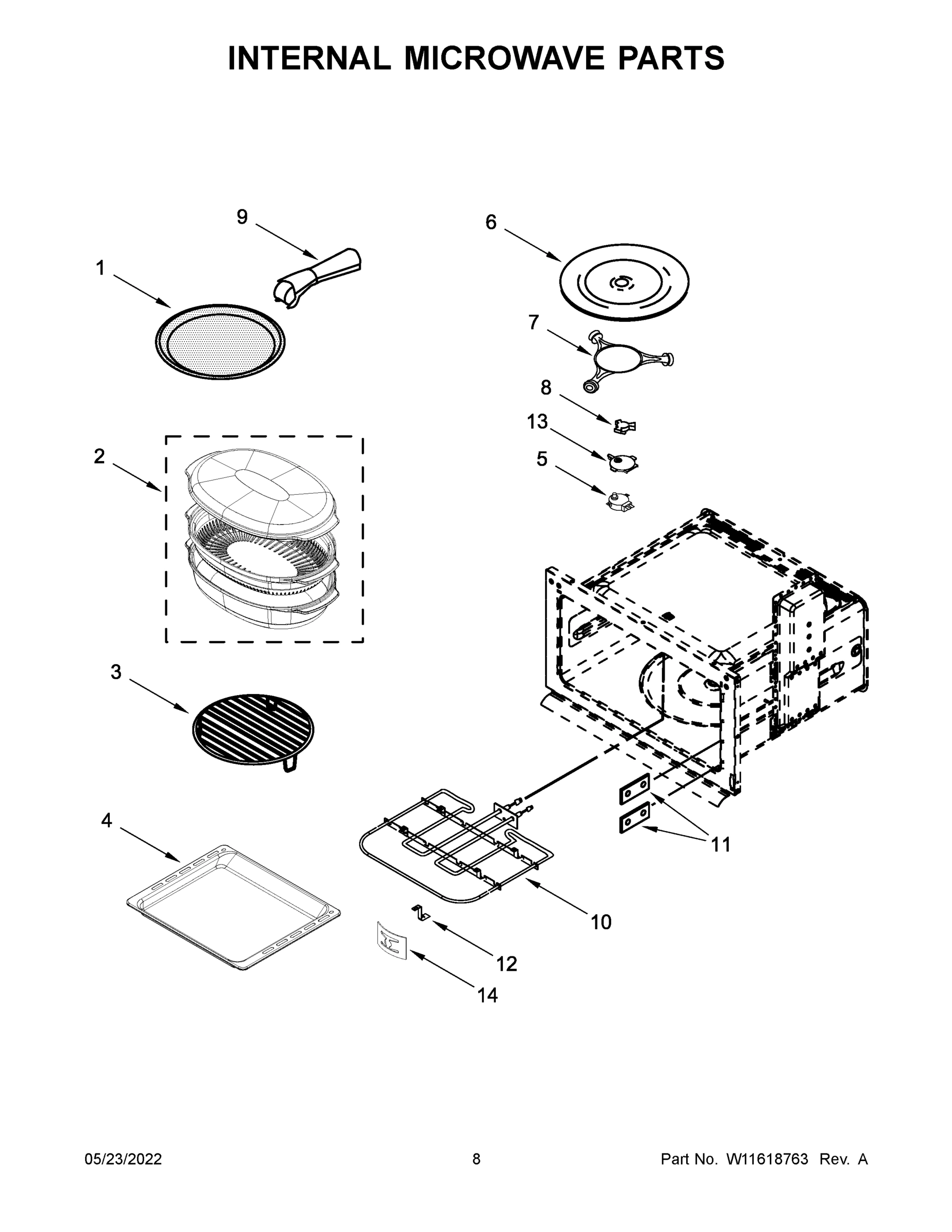 05 - INTERNAL MICROWAVE PARTS